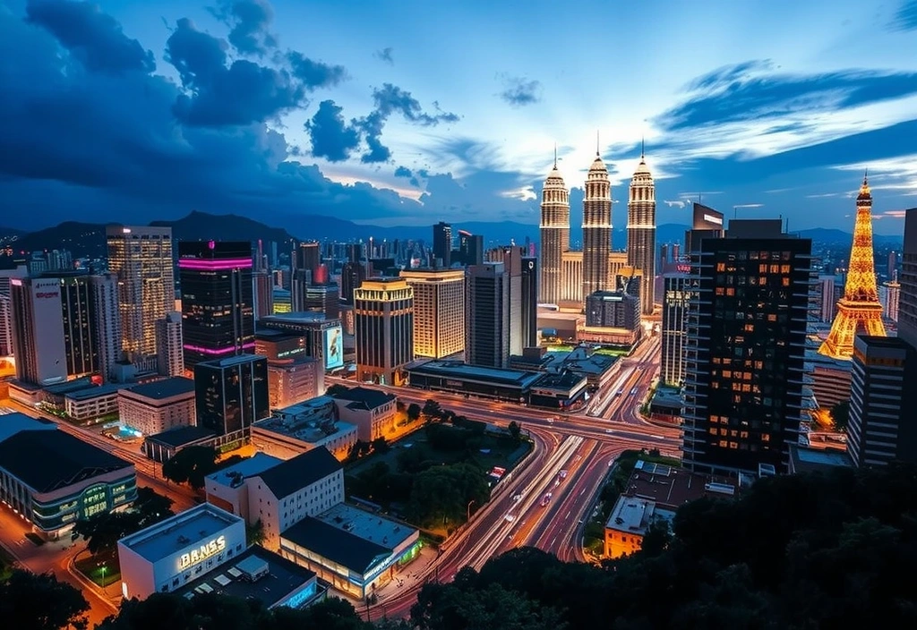 Regional business scale representation